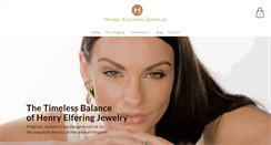 Desktop Screenshot of henryelferingjewelry.com