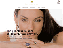 Tablet Screenshot of henryelferingjewelry.com